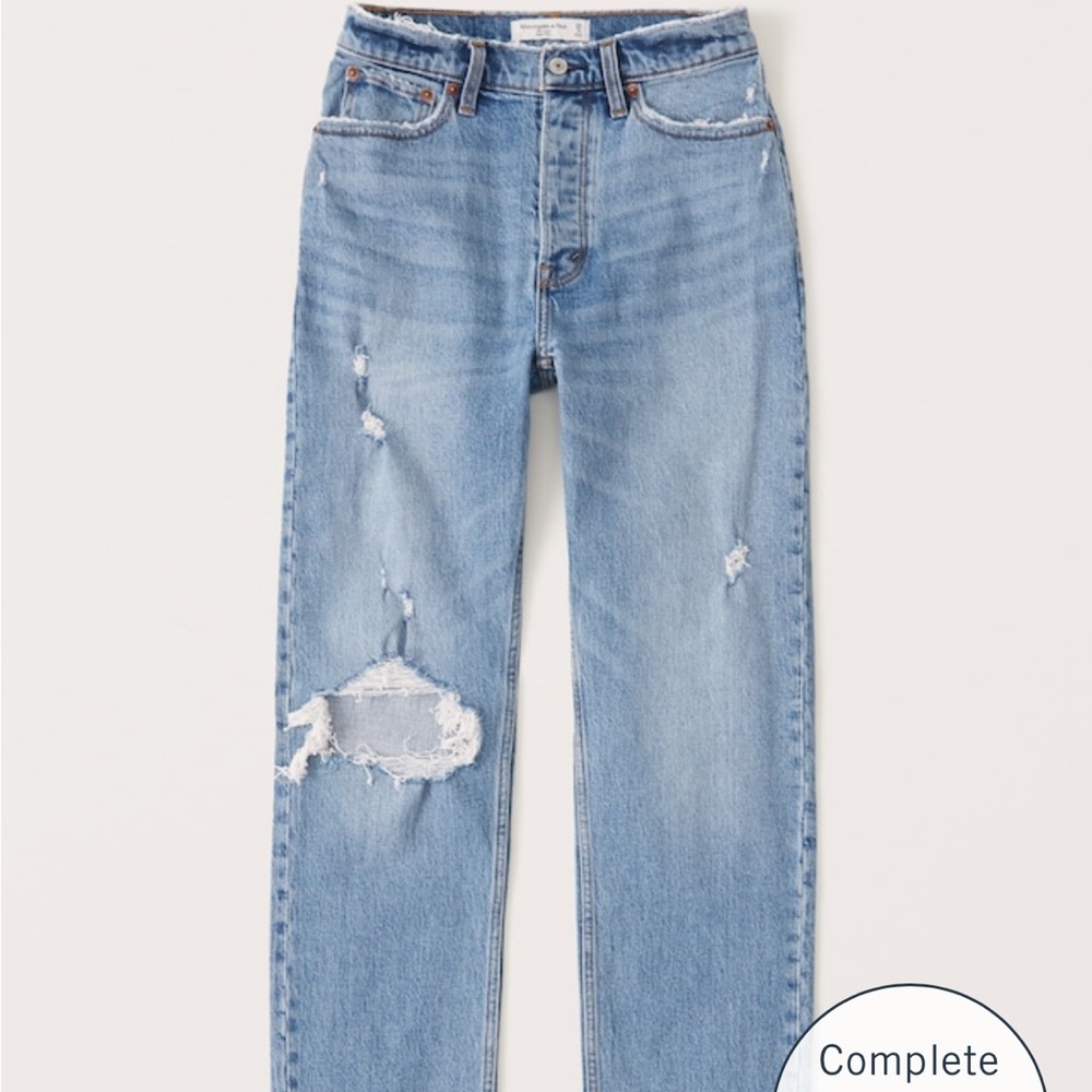 A&F The Dad High Rise Jeans | size 29